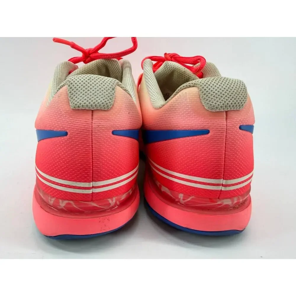 Nike Zoom Vapor 9.5 Tour Total Crimson Mens Tennis Shoes Pre-Owned